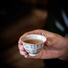 Mei Hua 100cc - Jing De Zhen Porcelain Gaiwan - zycs_China