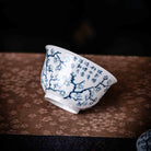 Mei Hua 100cc - Jing De Zhen Porcelain Gaiwan - zycs_China