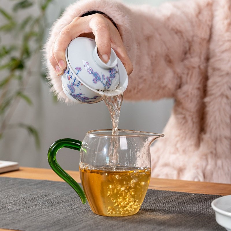 Mei Hua 140cc - Jing De Zhen Porcelain Gaiwan - zycs_China