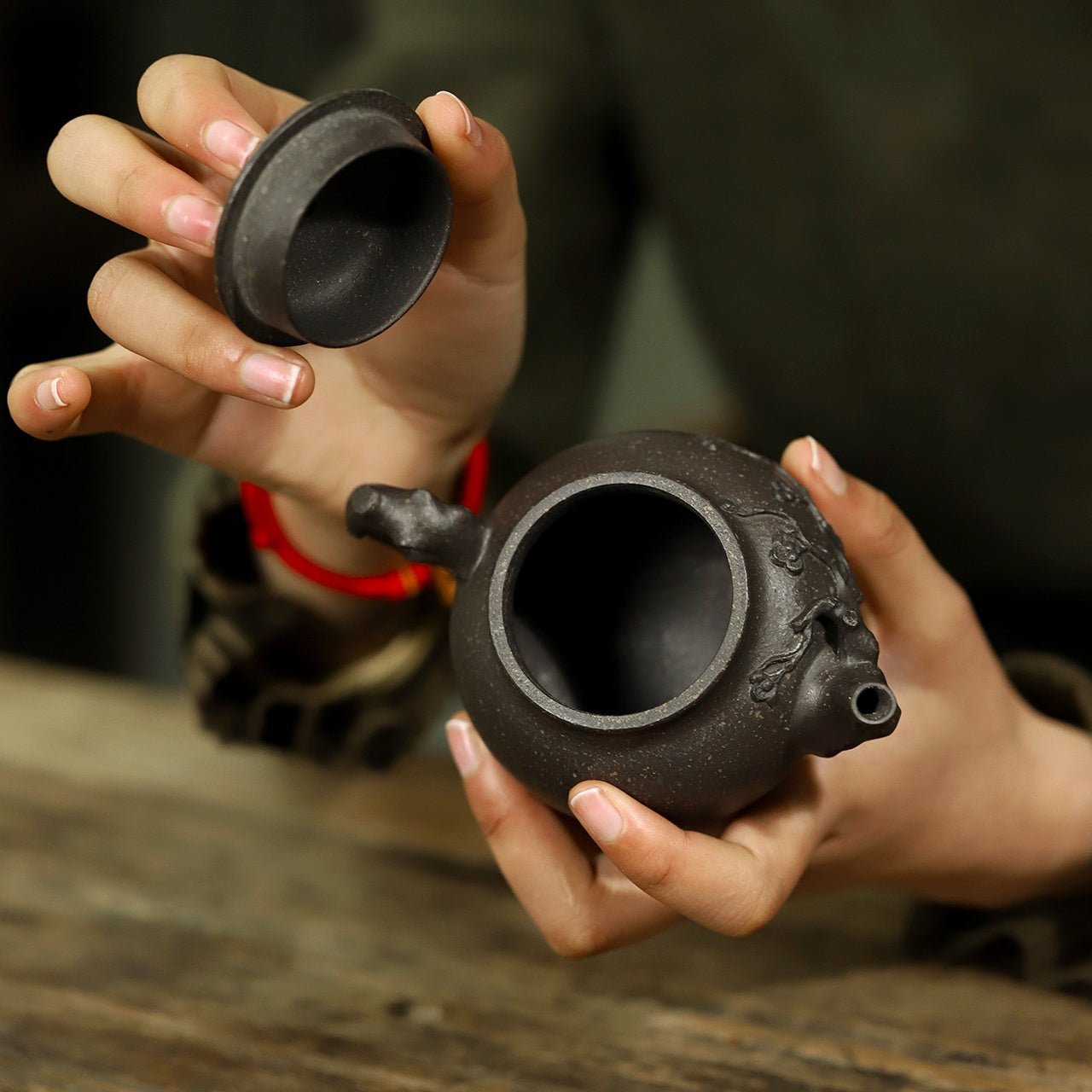 Mei Hua Bao Chun 190cc - Yixing Handmade Teapot - zycs_China