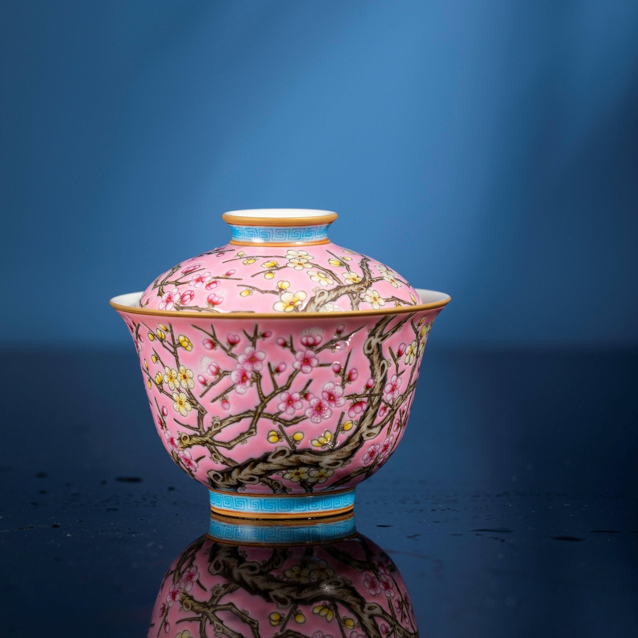 Mei Hua - Jing De Zhen Porcelain Gaiwan - zycs_China