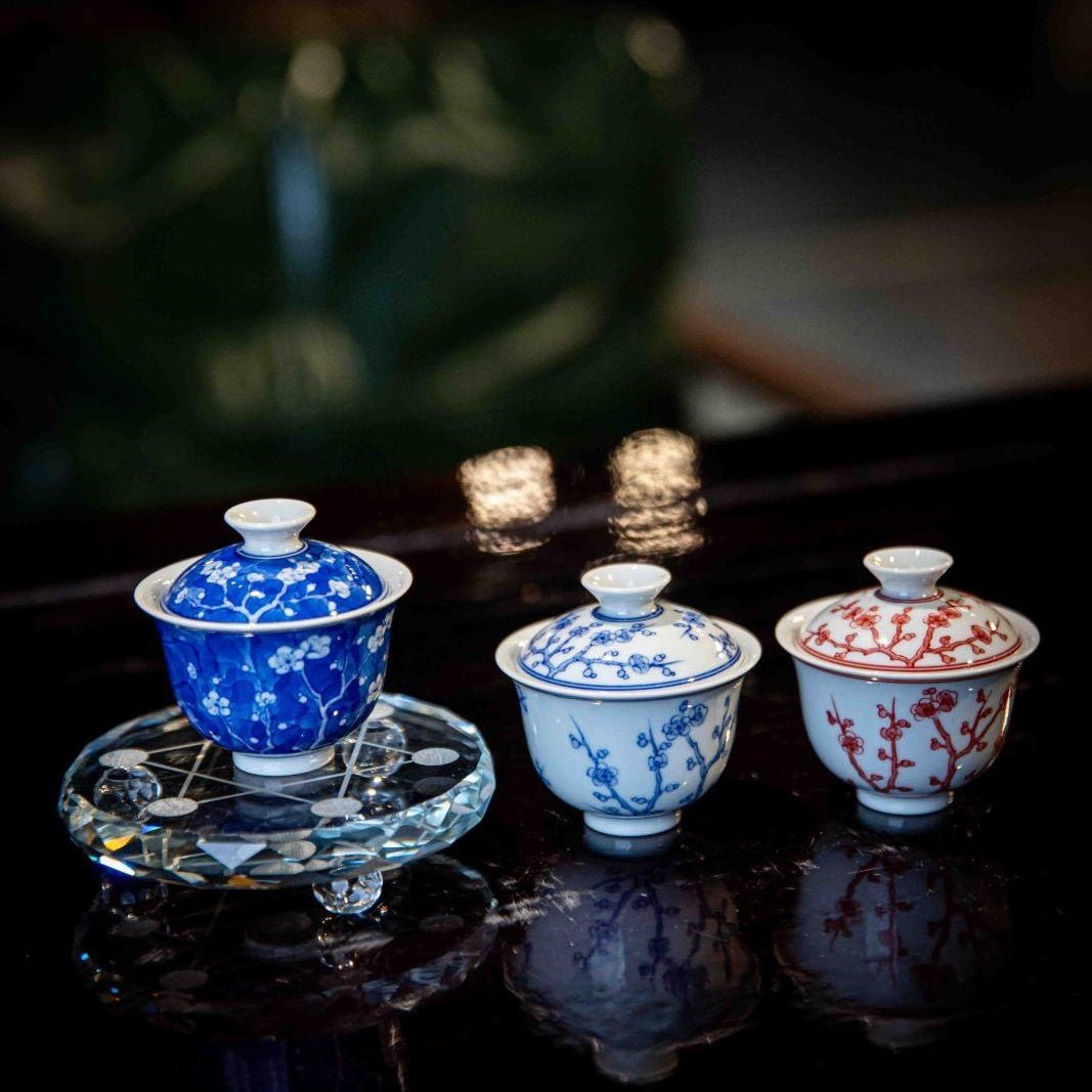 Mei Hua - Jing De Zhen Porcelain Gaiwan - zycs_China