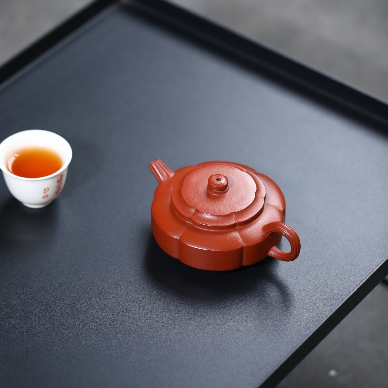 Mei Hua Zhou Pan 130cc - Yixing Handmade Teapot - zycs_China