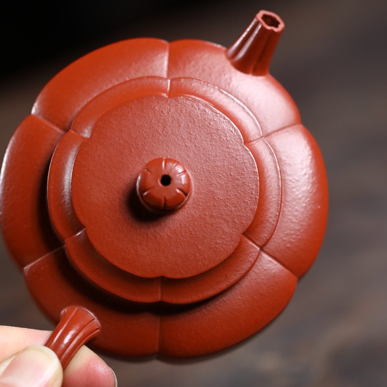 Mei Hua Zhou Pan 130cc - Yixing Handmade Teapot - zycs_China