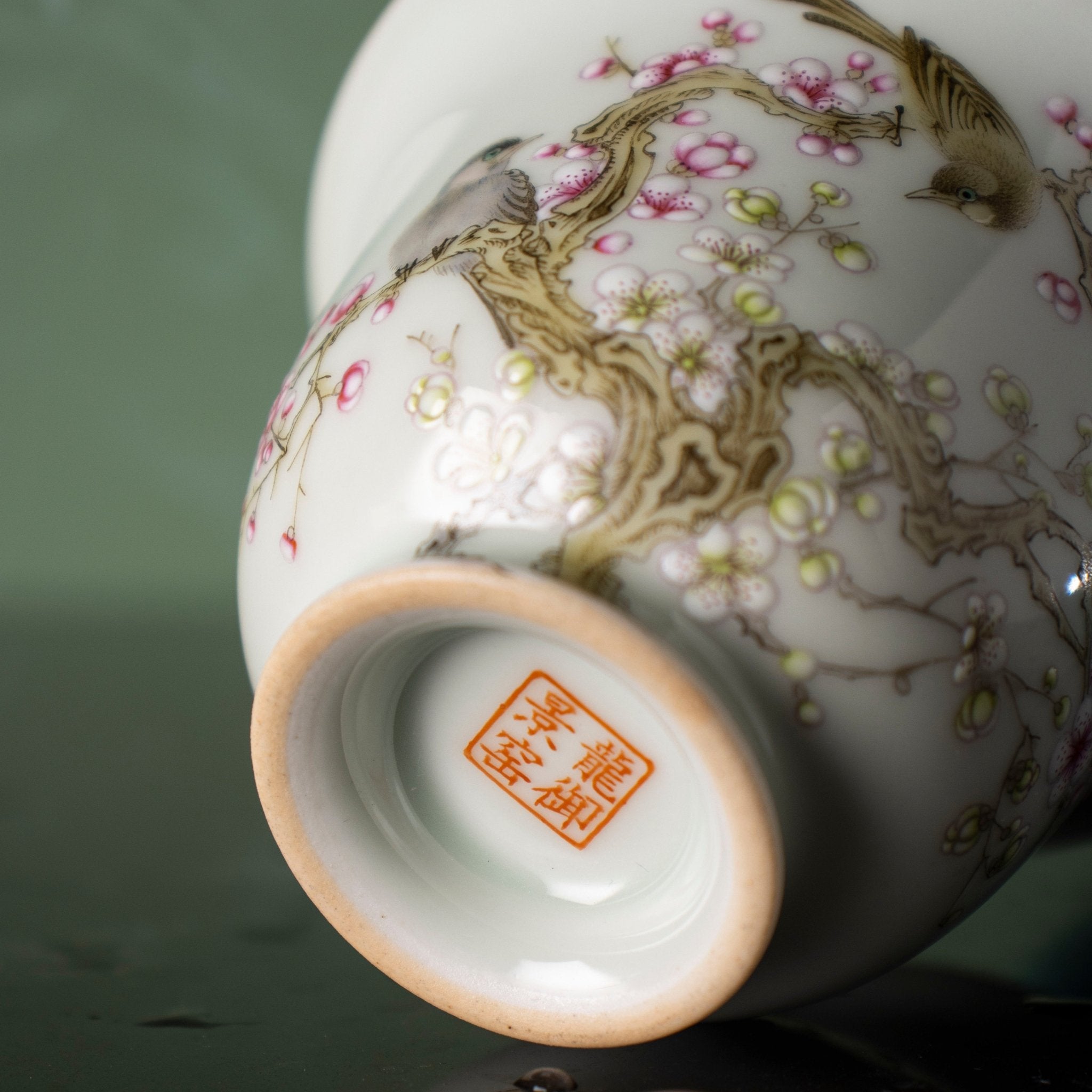 Mei Kai Wu Fu 100cc - Jing De Zhen Porcelain Gaiwan - zycs_China