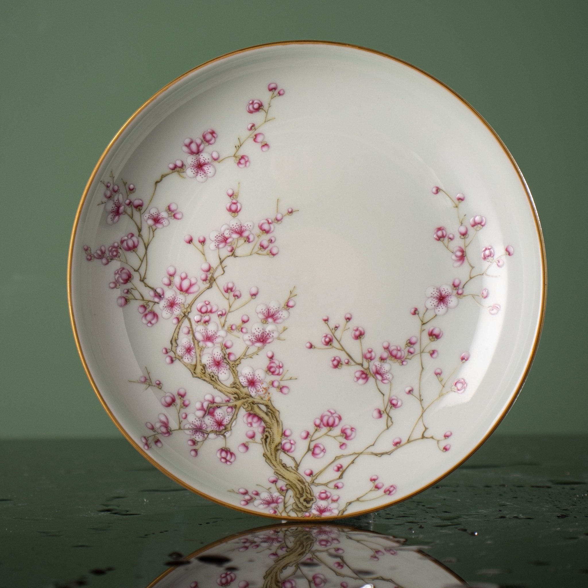 Mei Kai Wu Fu 100cc - Jing De Zhen Porcelain Gaiwan - zycs_China