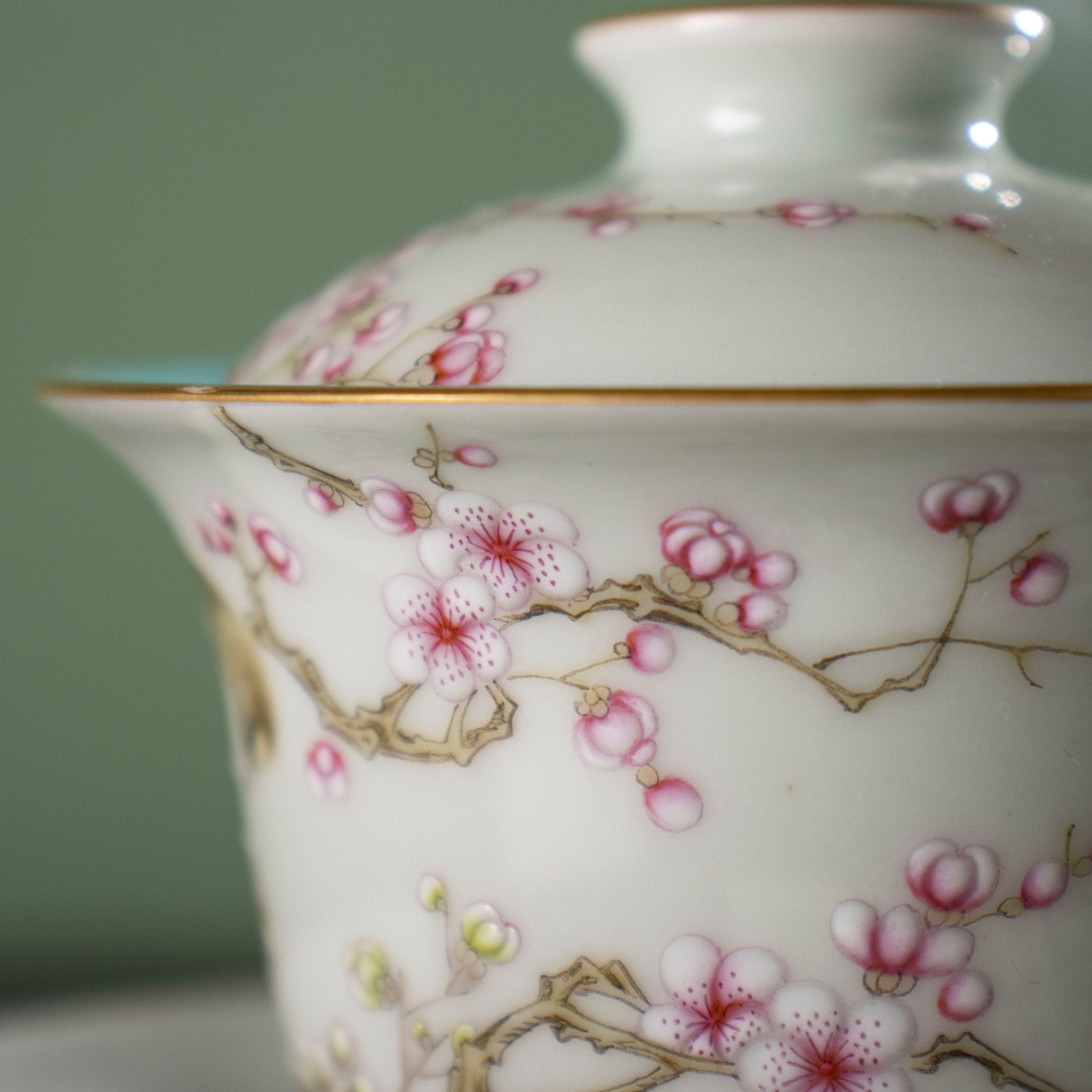 Mei Kai Wu Fu 100cc - Jing De Zhen Porcelain Gaiwan - zycs_China
