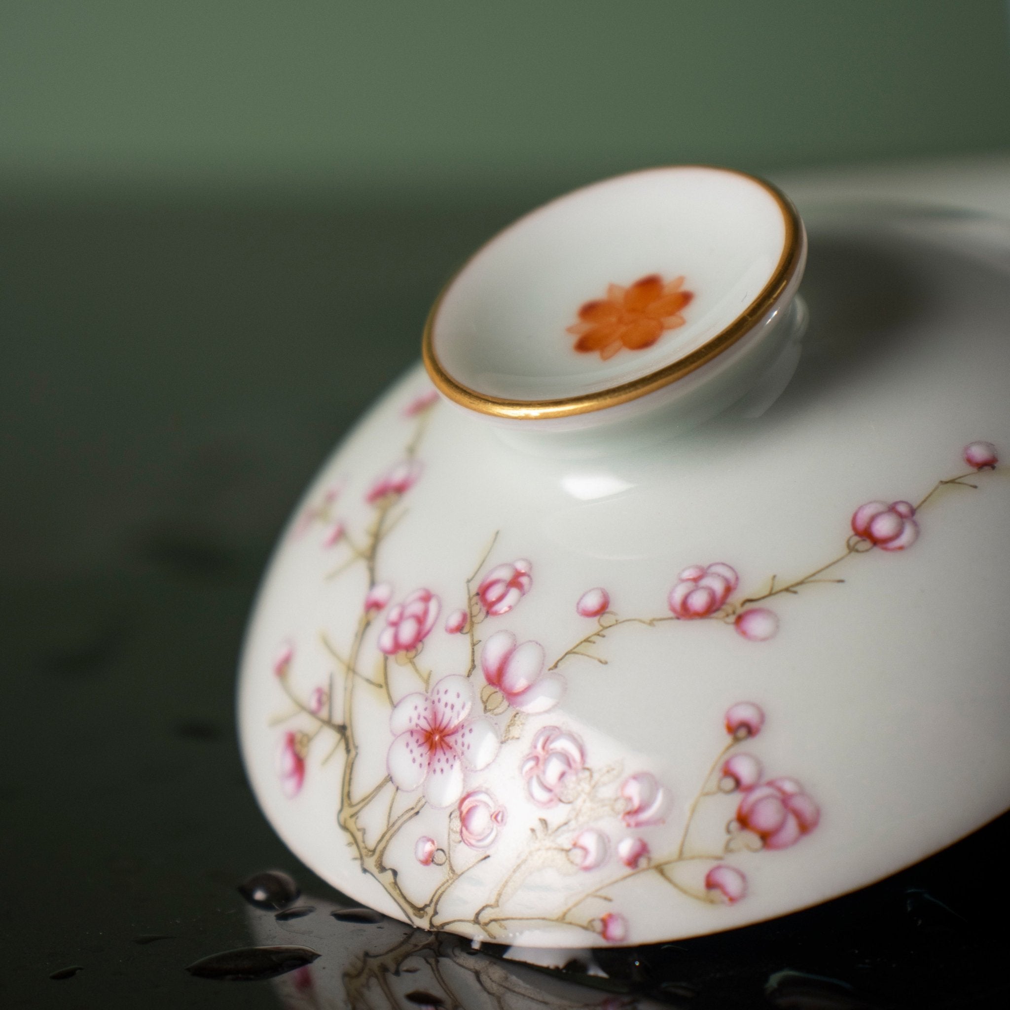 Mei Kai Wu Fu 100cc - Jing De Zhen Porcelain Gaiwan - zycs_China