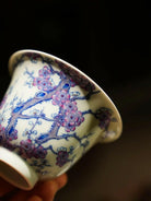 Mei Kai Wu Fu 145cc - Jing De Zhen Handmade Gai Wan - zycs_China - tea - teapot