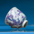 Mei Kai Wu Fu 145cc - Jing De Zhen Porcelain Gaiwan - zycs_China