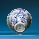 Mei Kai Wu Fu 145cc - Jing De Zhen Porcelain Gaiwan - zycs_China