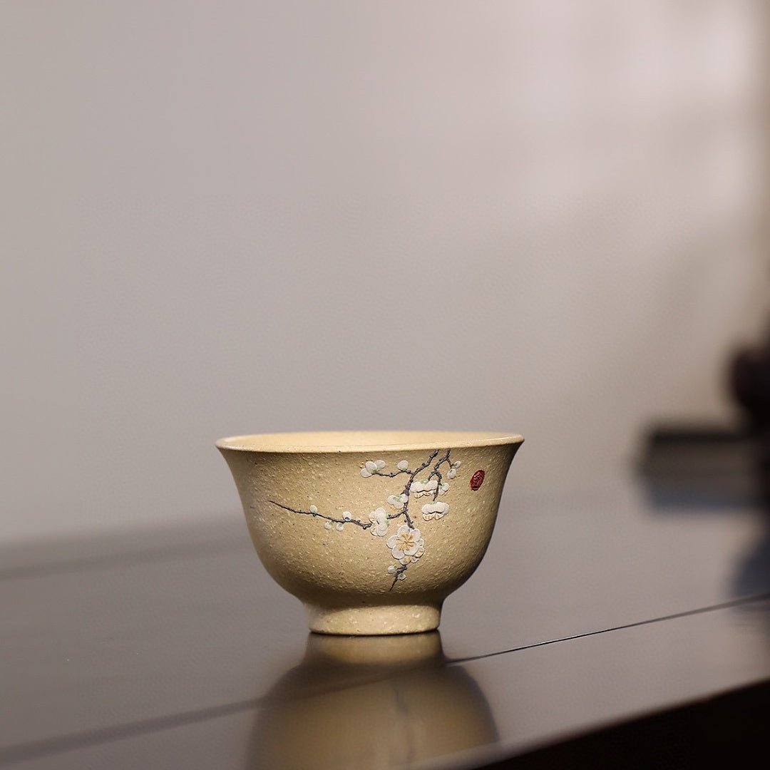Mei Lan Zhu Ju 60cc - Yixing Handmade Teacup - zycs_China