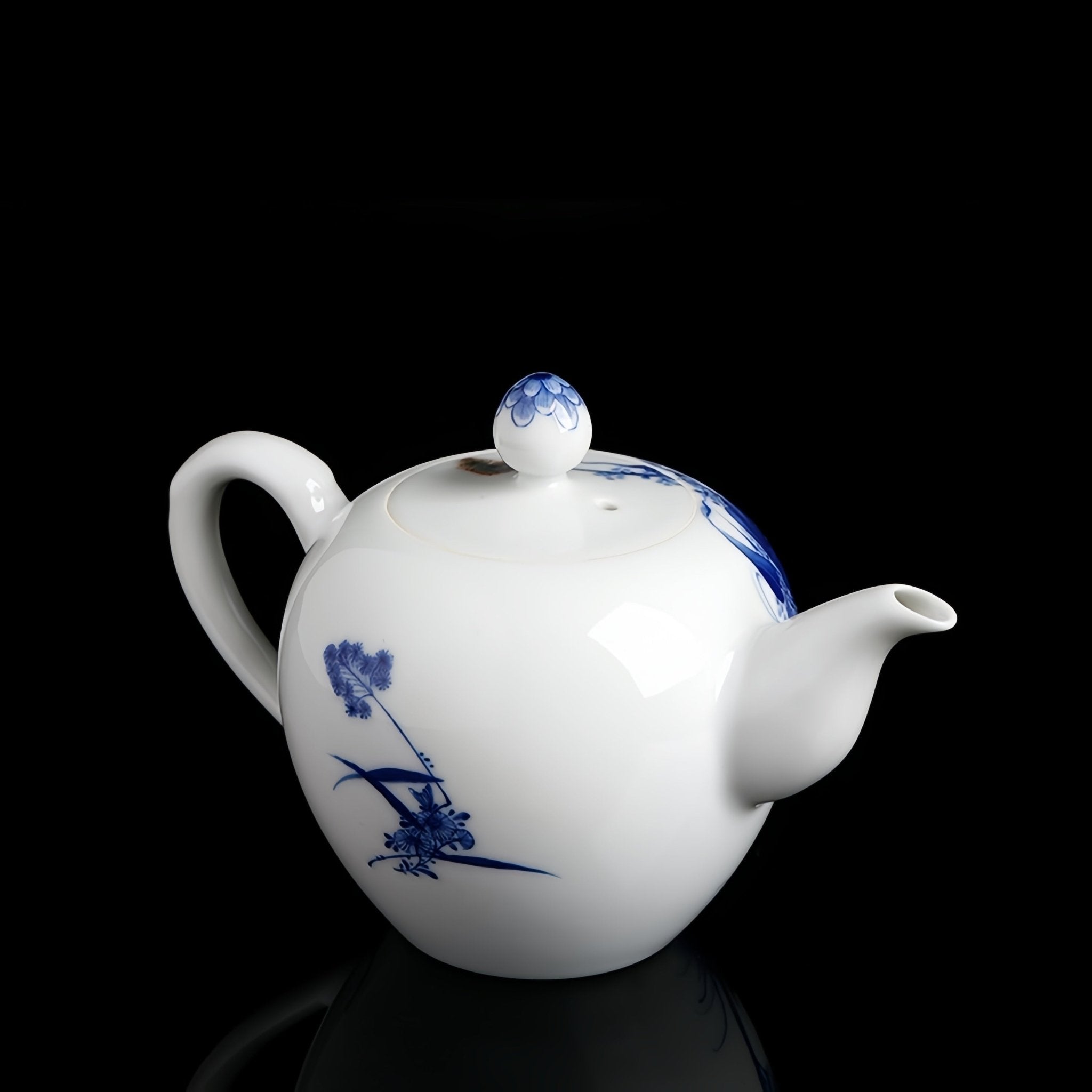 Mei Ren Jian 165cc - Jing De Zhen Porcelain Teapot - zycs_China