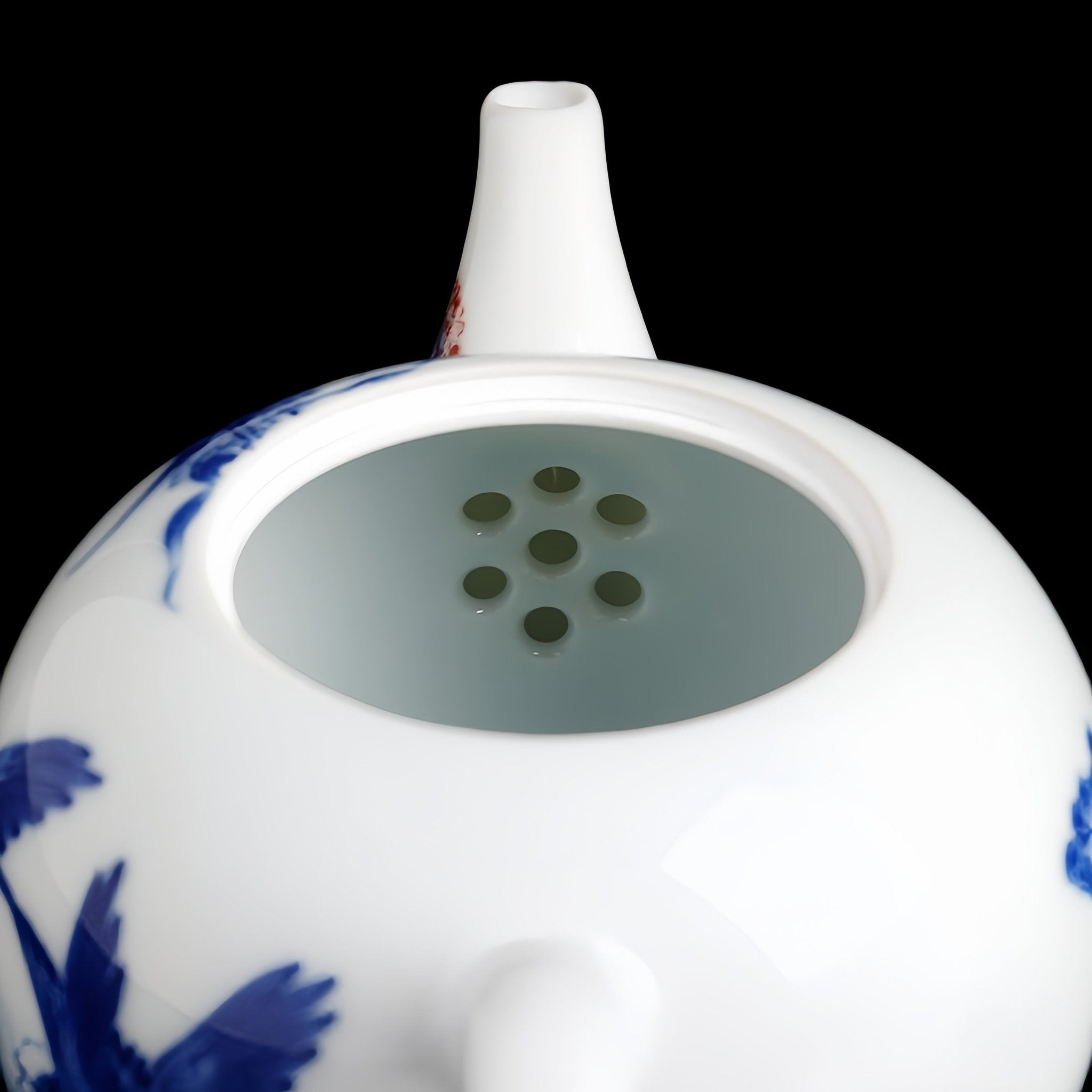 Mei Ren Jian 165cc - Jing De Zhen Porcelain Teapot - zycs_China