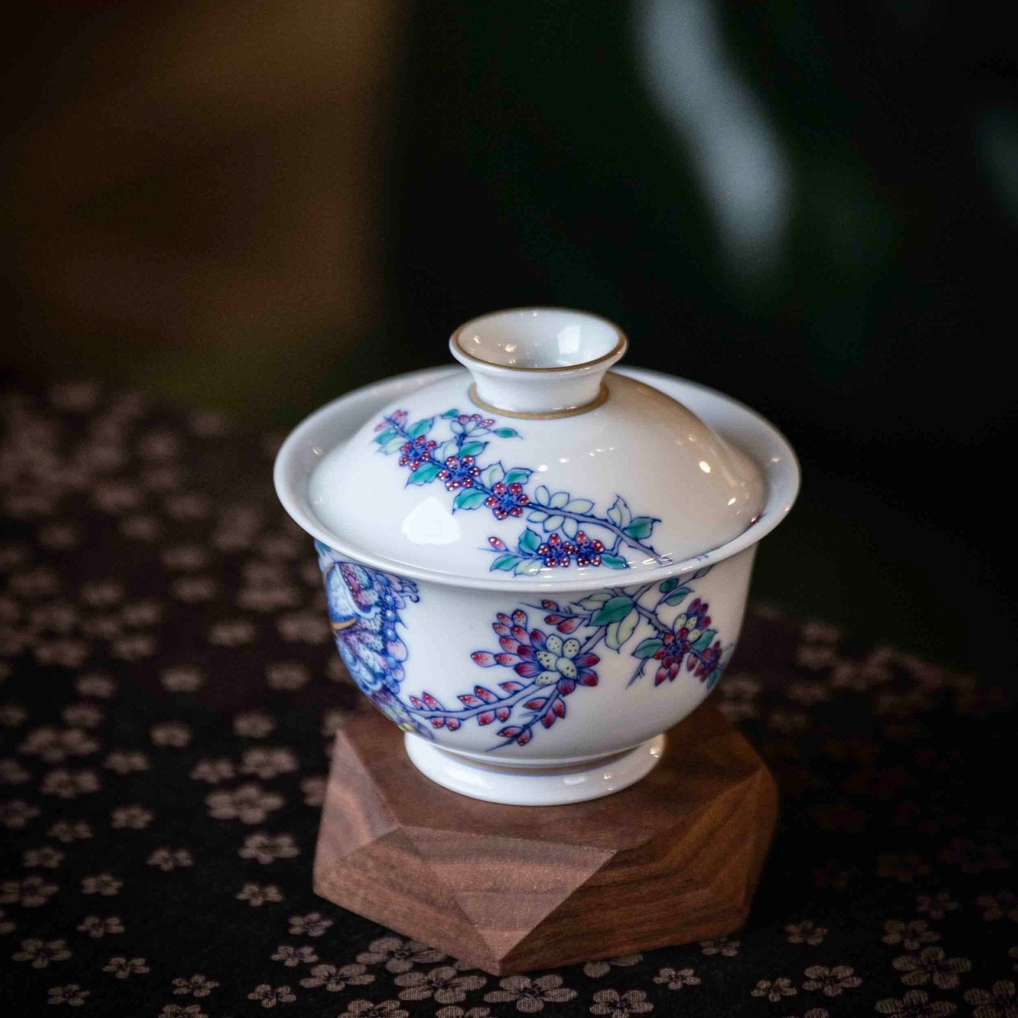 Meng Die 110cc - Jing De Zhen Porcelain Gaiwan - zycs_China