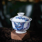 Meng Die 110cc - Jing De Zhen Porcelain Gaiwan - zycs_China
