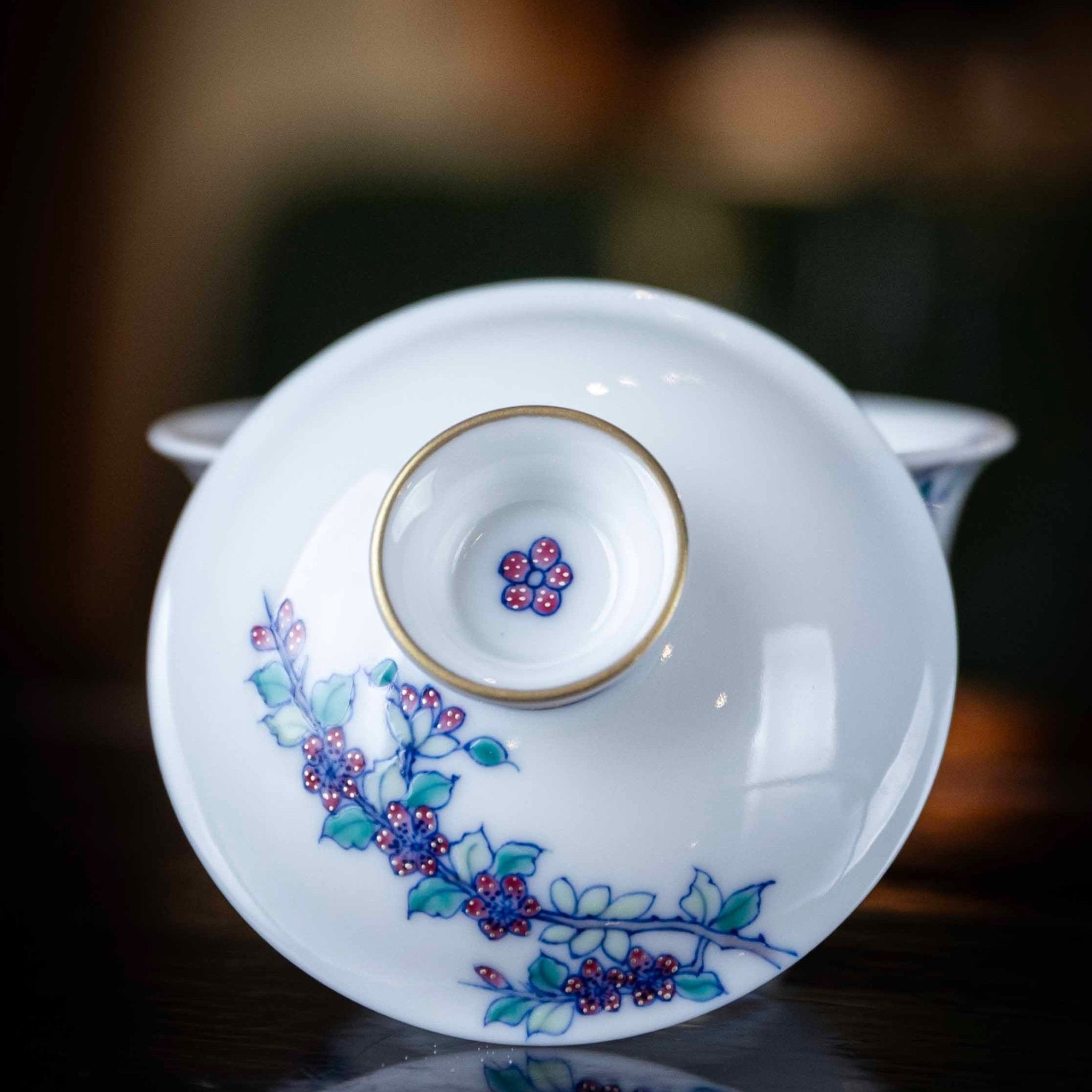 Meng Die 110cc - Jing De Zhen Porcelain Gaiwan - zycs_China