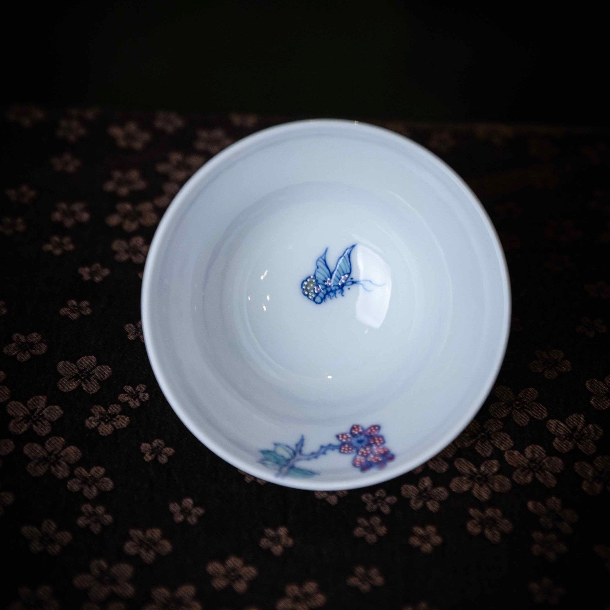 Meng Die 110cc - Jing De Zhen Porcelain Gaiwan - zycs_China