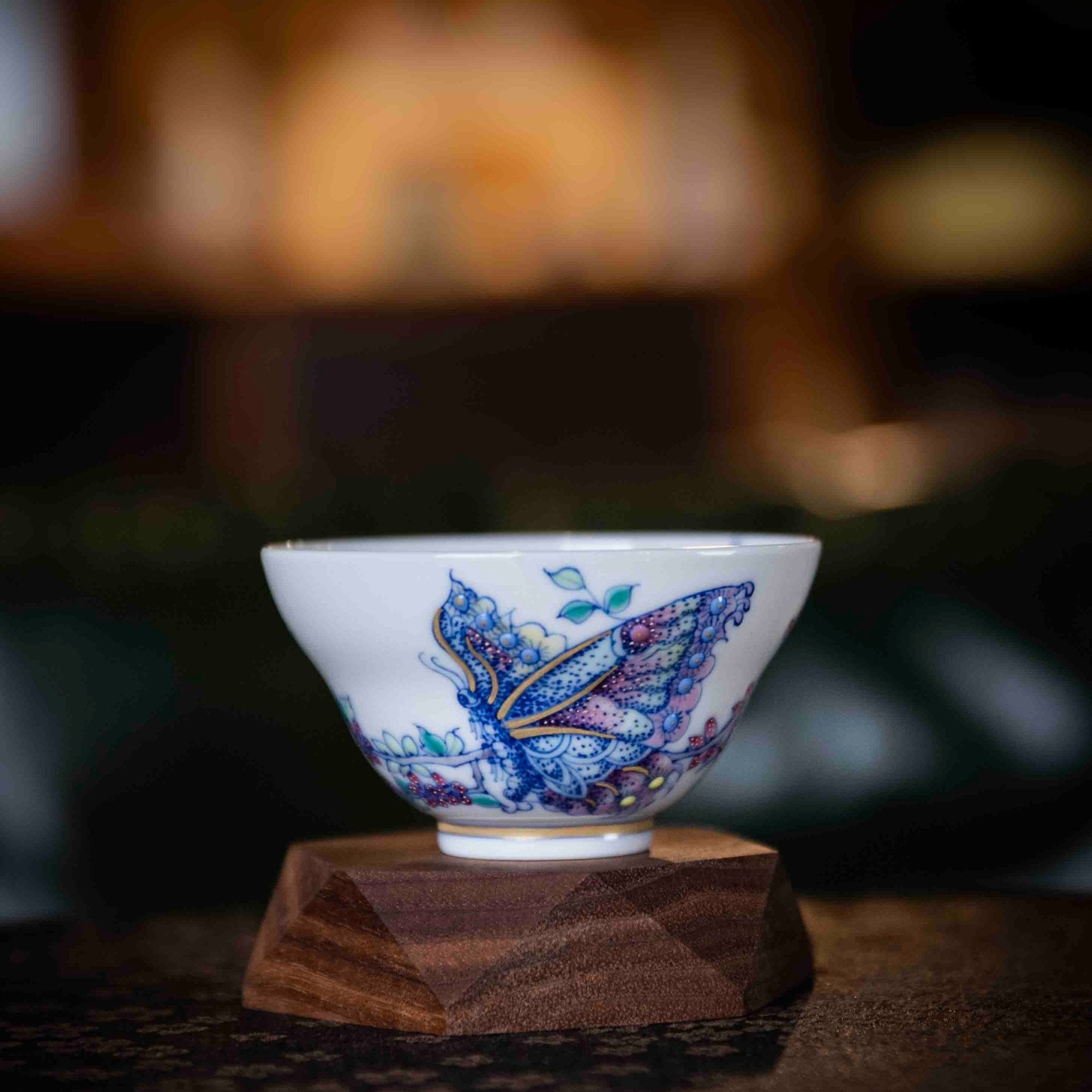 Meng Die 110cc - Jing De Zhen Porcelain Gaiwan - zycs_China