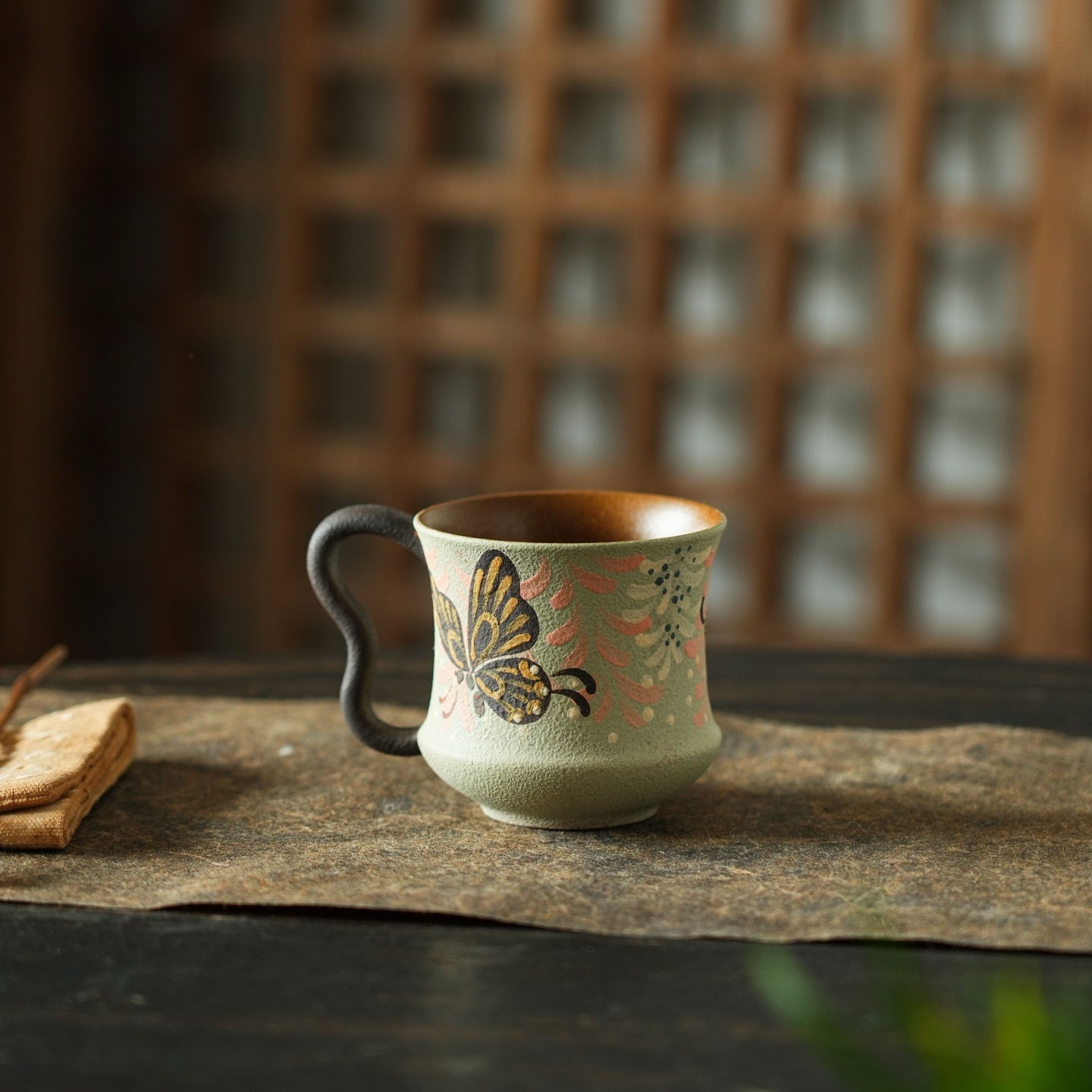 Mi Die Bei 130cc - Yixing Handmade Teacup 江苏宜兴