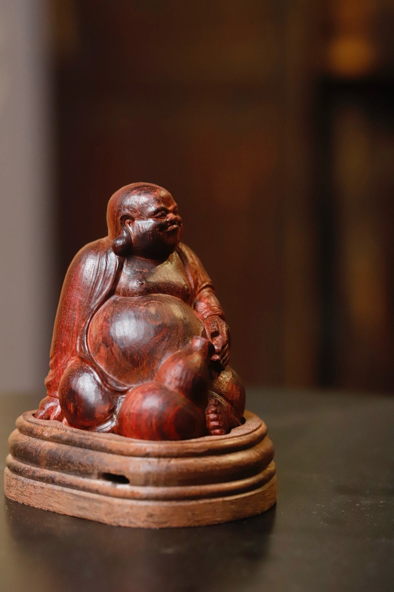 Mi Le - Wood Sculpture - zycs_China