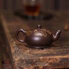 Miao Jin Bian Zhu 140cc - Yixing Handmade Teapot - zycs_China
