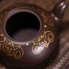 Miao Jin Bian Zhu 140cc - Yixing Handmade Teapot - zycs_China