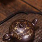 Miao Jin Bian Zhu 140cc - Yixing Handmade Teapot - zycs_China