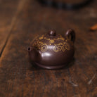 Miao Jin Bian Zhu 140cc - Yixing Handmade Teapot - zycs_China
