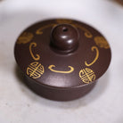 Miao Jin Bian Zhu 140cc - Yixing Handmade Teapot - zycs_China