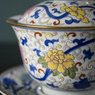 Miao Jin Die Lian Hua - Jing De Zhen Porcelain Gaiwan - zycs_China - tea - teapot