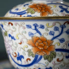 Miao Jin Die Lian Hua - Jing De Zhen Porcelain Gaiwan - zycs_China - tea - teapot