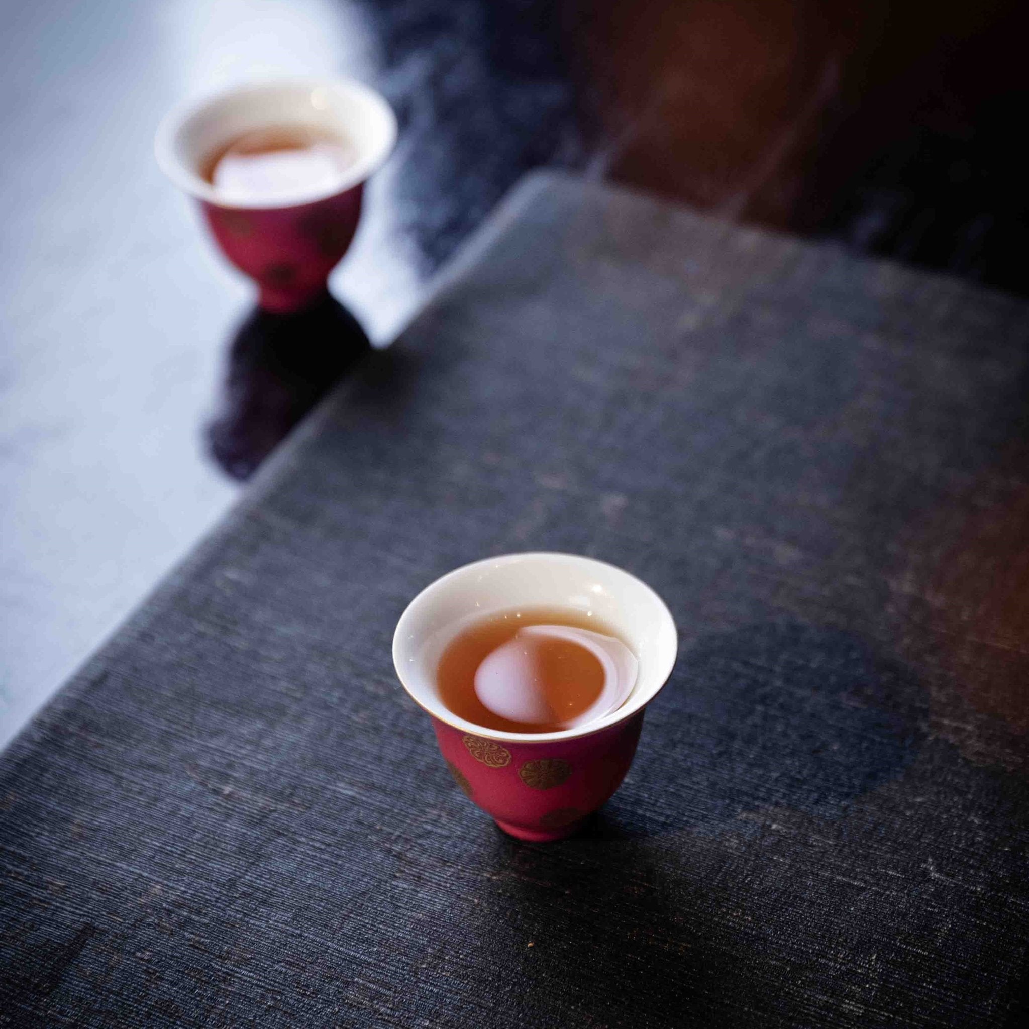 Miao Jin Pi Qiu Hua 120cc - Jing De Zhen Porcelain Gaiwan - zycs_China