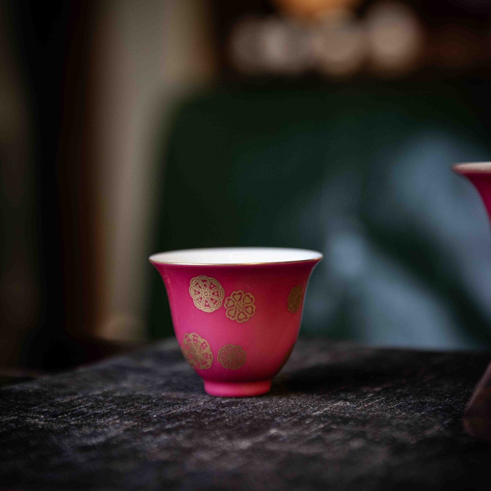 Miao Jin Pi Qiu Hua 120cc - Jing De Zhen Porcelain Gaiwan - zycs_China