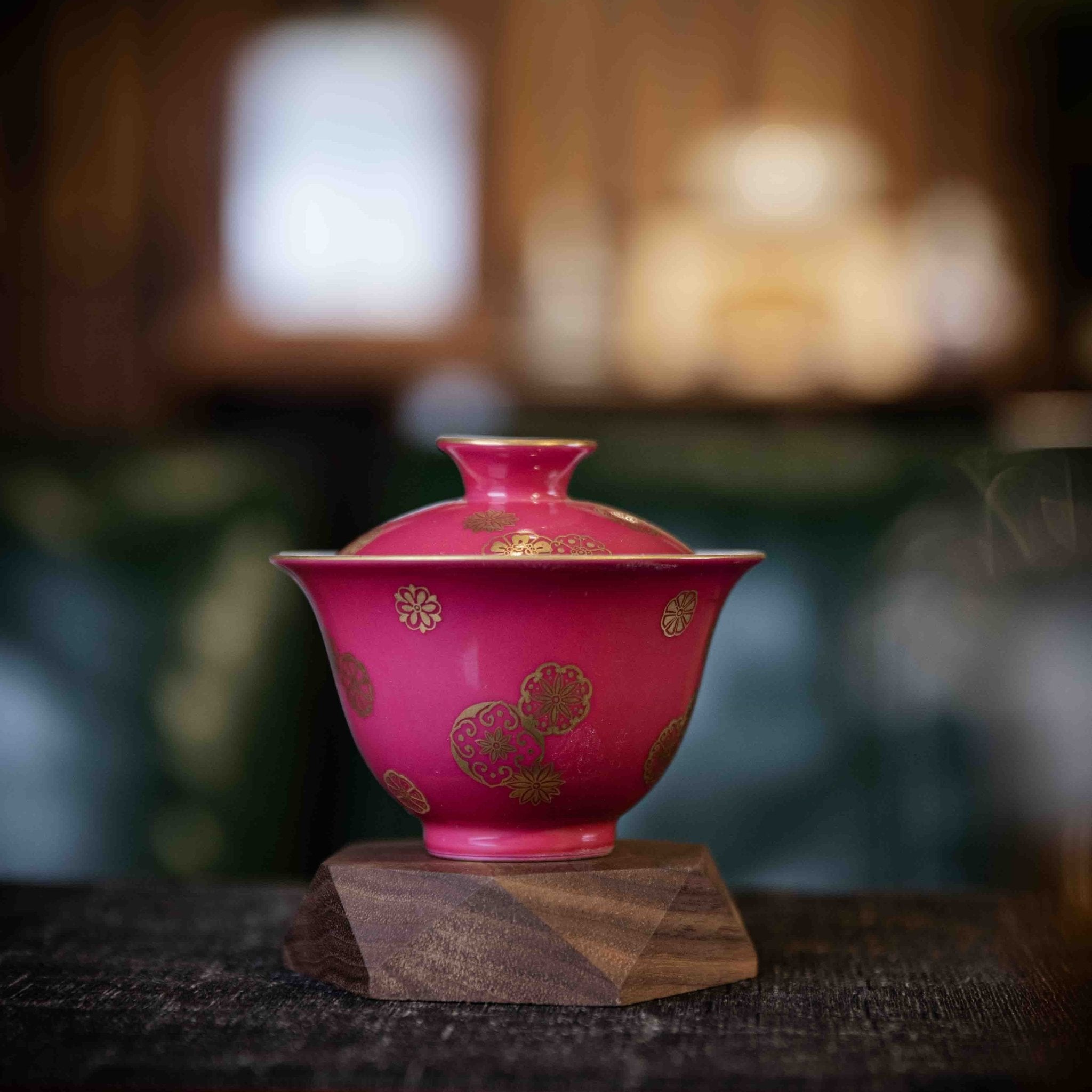 Miao Jin Pi Qiu Hua 120cc - Jing De Zhen Porcelain Gaiwan - zycs_China