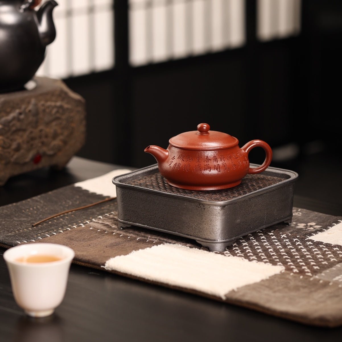 Ming Lu 140cc - Yixing Handmade Teapot - zycs_China