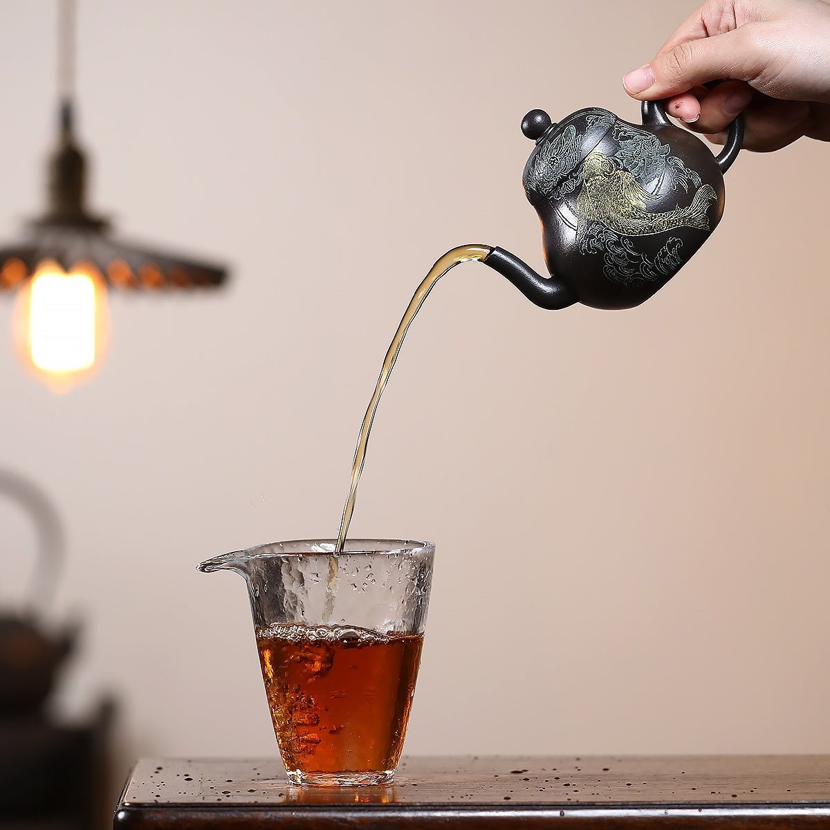 Ming Qing Han Gu 180cc - Yixing Handmade Teapot - zycs_China