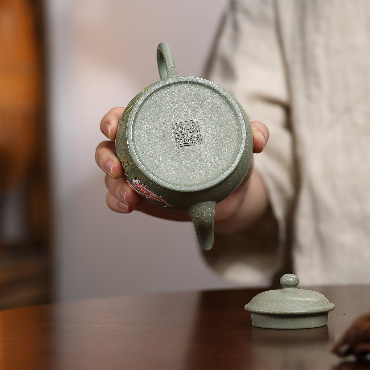 Ming Shi Gong Deng 160cc - Yixing Handmade Teapot - zycs_China