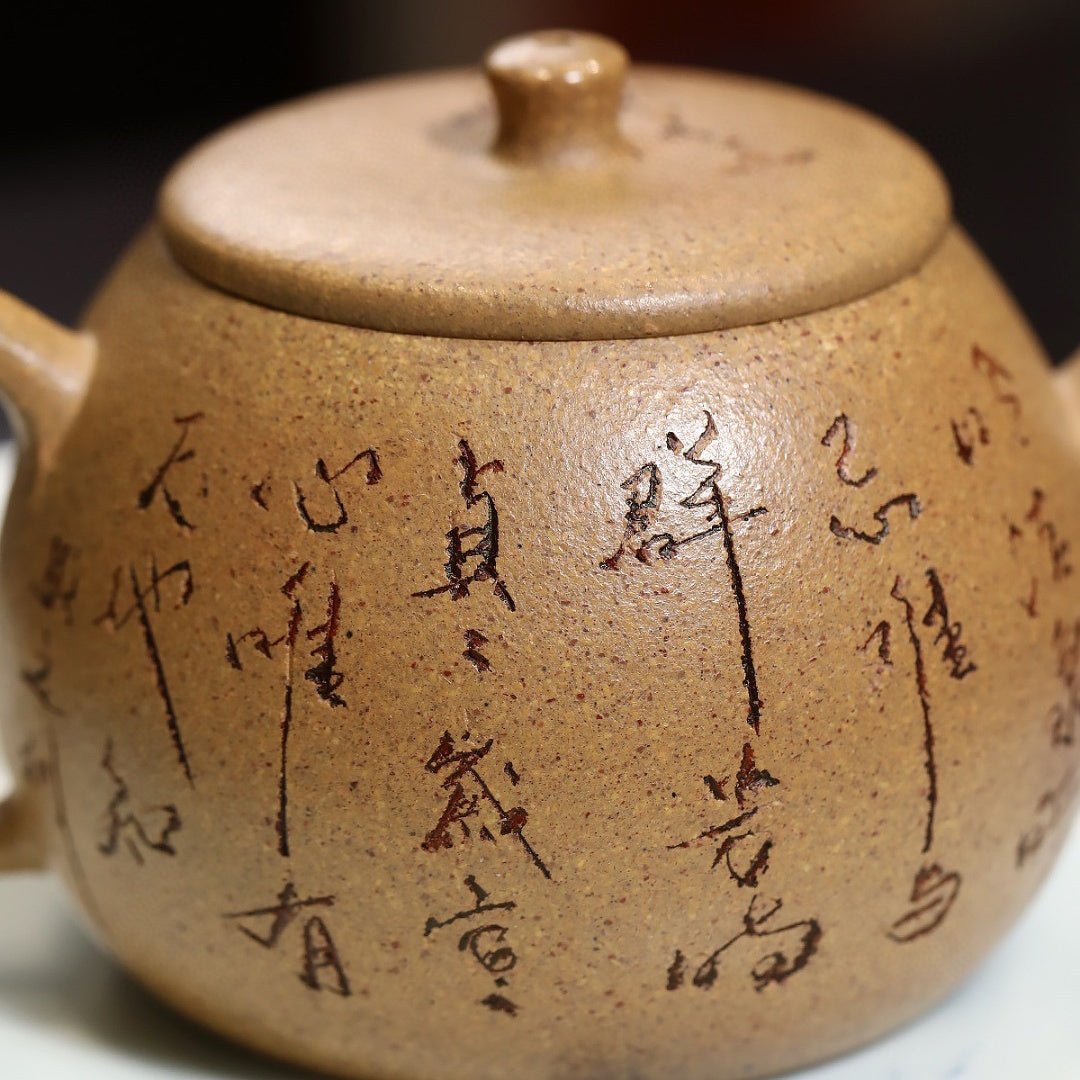 Ming Shi Jing Lan 140cc - Yixing Handmade Teapot - zycs_China