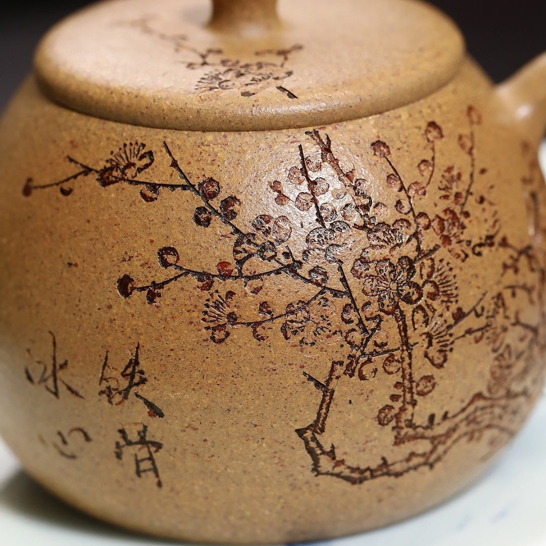 Ming Shi Jing Lan 140cc - Yixing Handmade Teapot - zycs_China