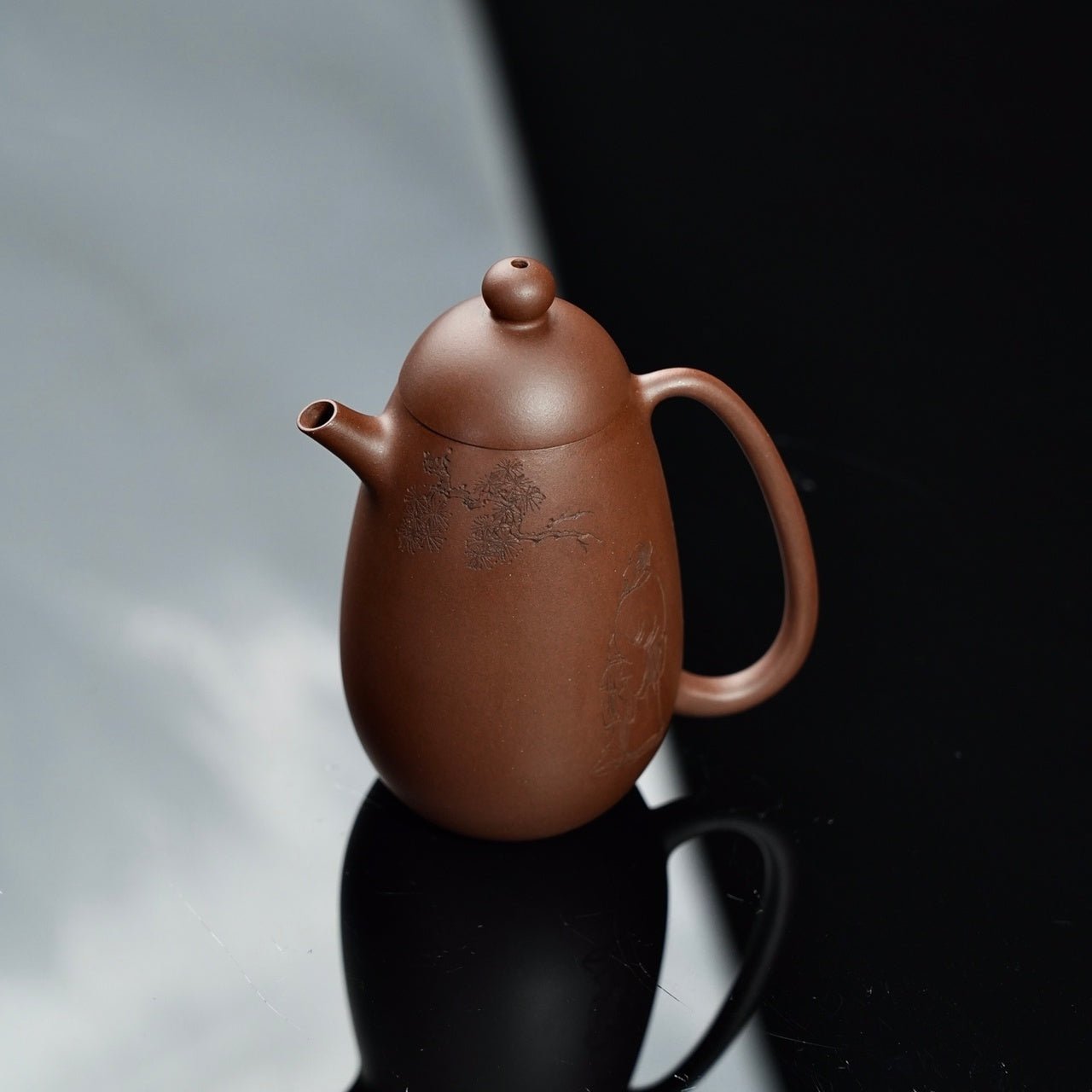 Ming Shi Long Dan 140cc - Yixing Handmade Teapot - zycs_China