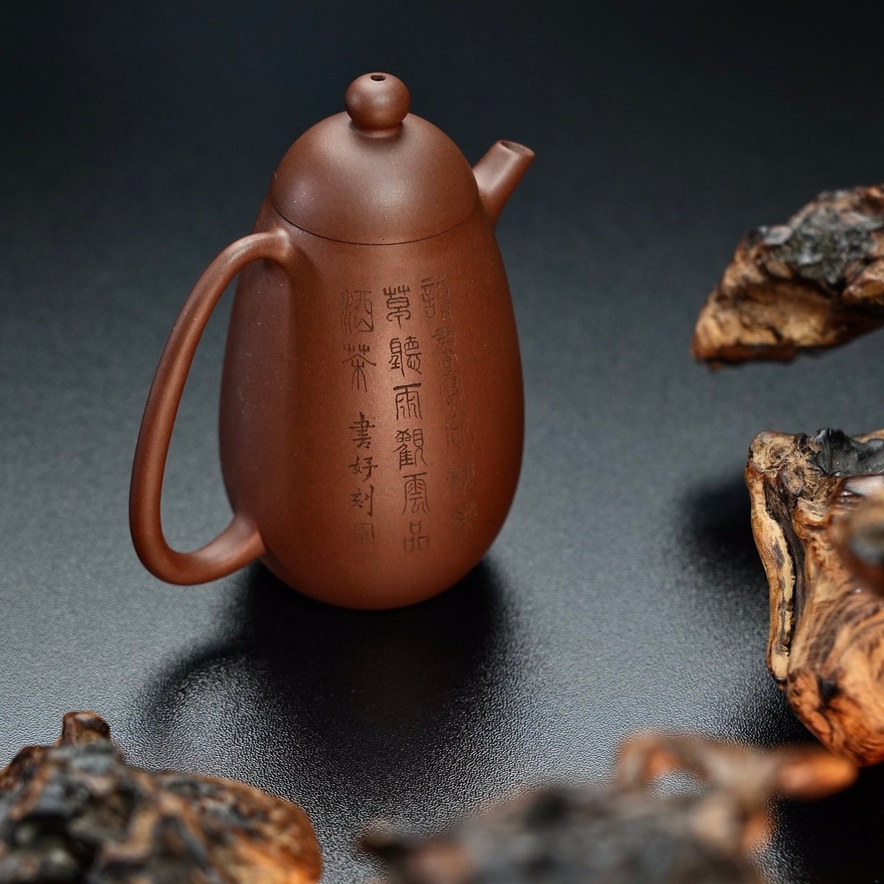 Ming Shi Long Dan 140cc - Yixing Handmade Teapot - zycs_China