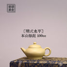 Ming Shi Shui Ping 100cc - Yixing Handmade Teapot - zycs_China - tea - teapot