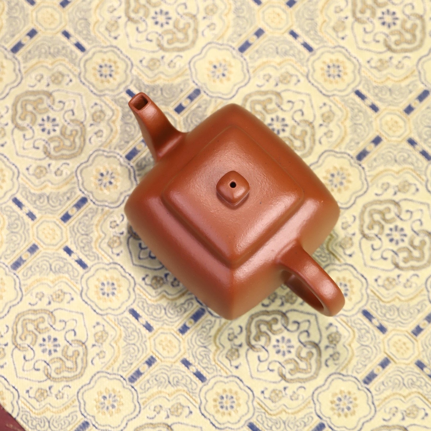 Ming Yuan Si Fang 130cc - Yixing Handmade Teapot - zycs_China