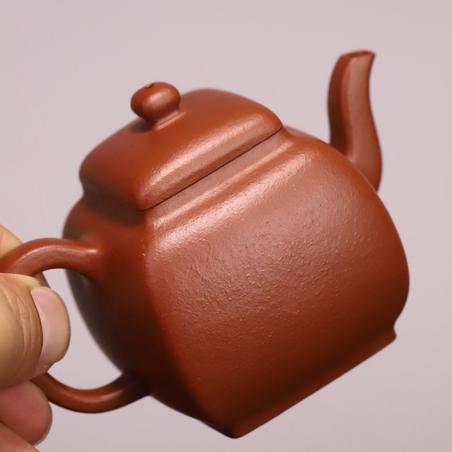 Ming Yuan Si Fang 130cc - Yixing Handmade Teapot - zycs_China