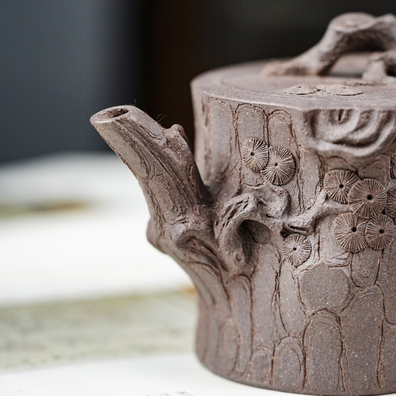 Ming Yuan Song Zhuang 280cc - Yixing Handmade Teapot - zycs_China