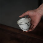 Mo Cai Mei Hua 110cc - Jing De Zhen Porcelain Gaiwan - zycs_China