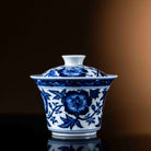 Mu Dan 120cc - Jing De Zhen Porcelain Gaiwan zycschina