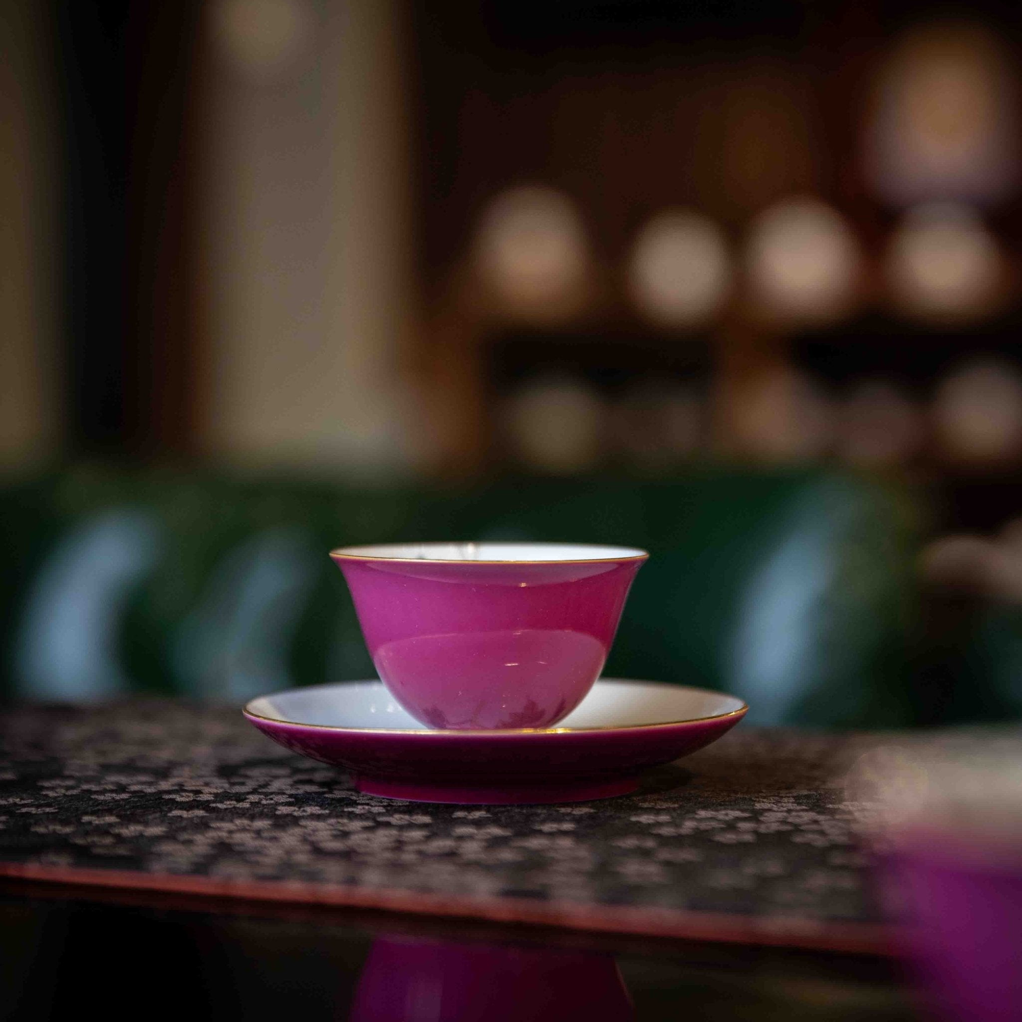 Mu Dan 170cc - Jing De Zhen Porcelain Gaiwan - zycs_China