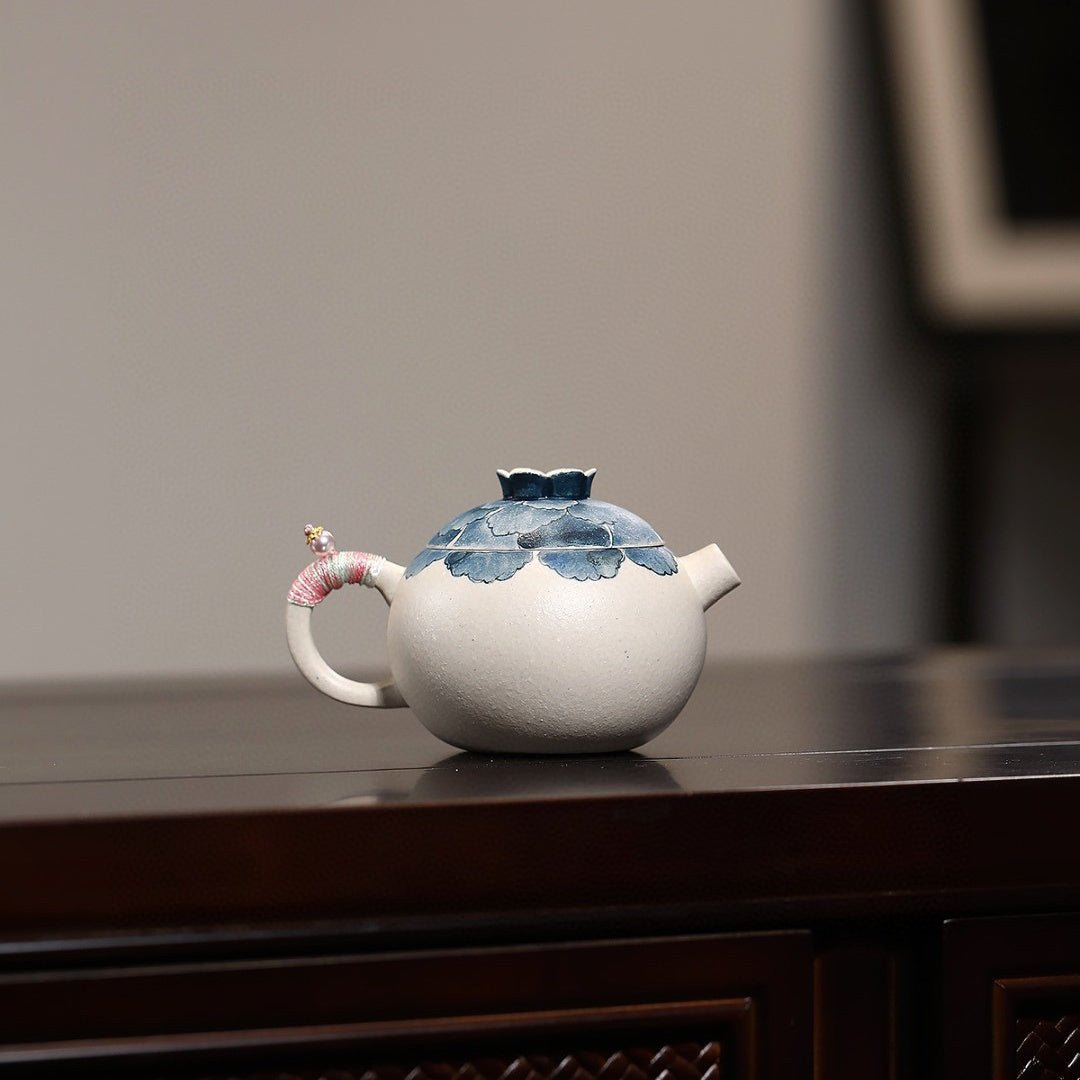 Mu Dan Hua 140cc - Yixing Handmade Teapot - zycs_China